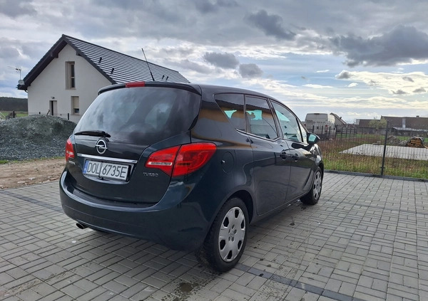 Opel Meriva cena 25900 przebieg: 151289, rok produkcji 2014 z Sępopol małe 211